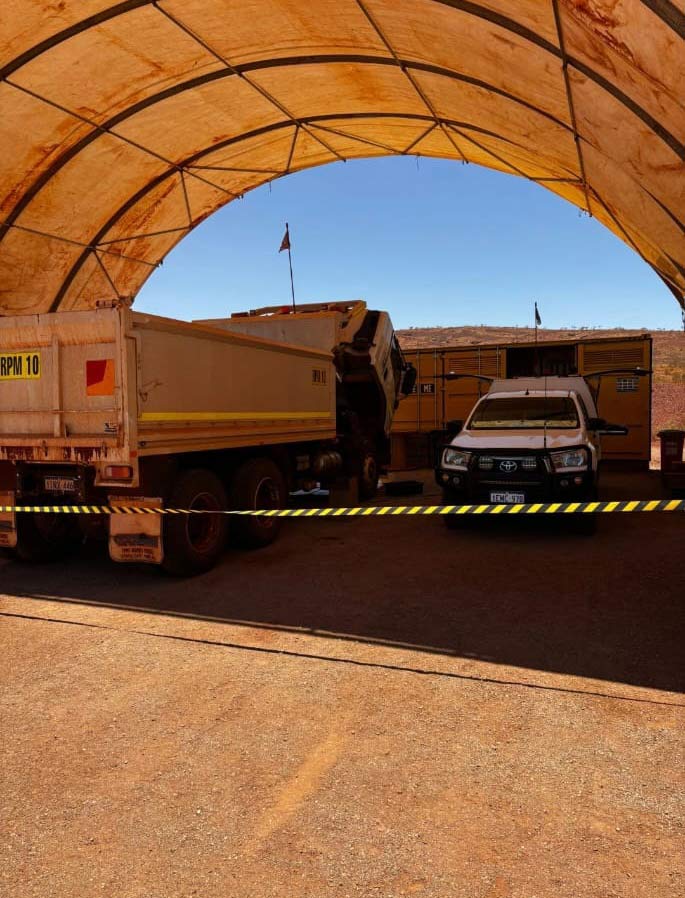 Field service on a Pilbara site