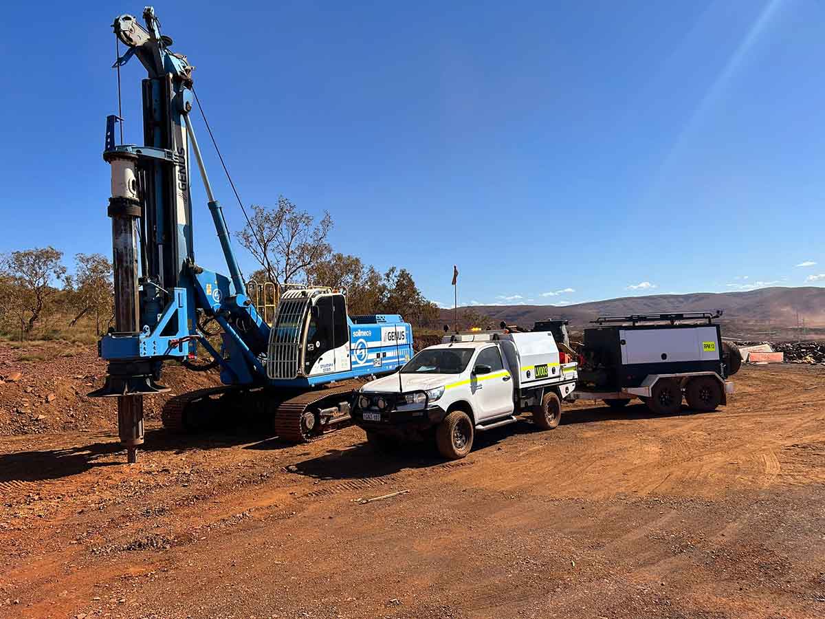 Field service for a drill rig